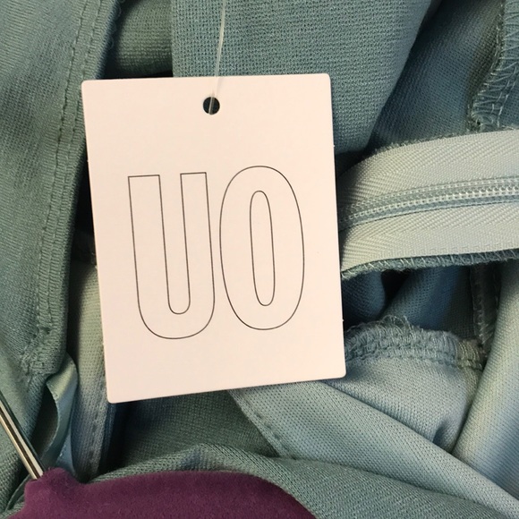 NWT: Urban Outfitters: Halter Backless Blue Dress - Picture 7 of 7